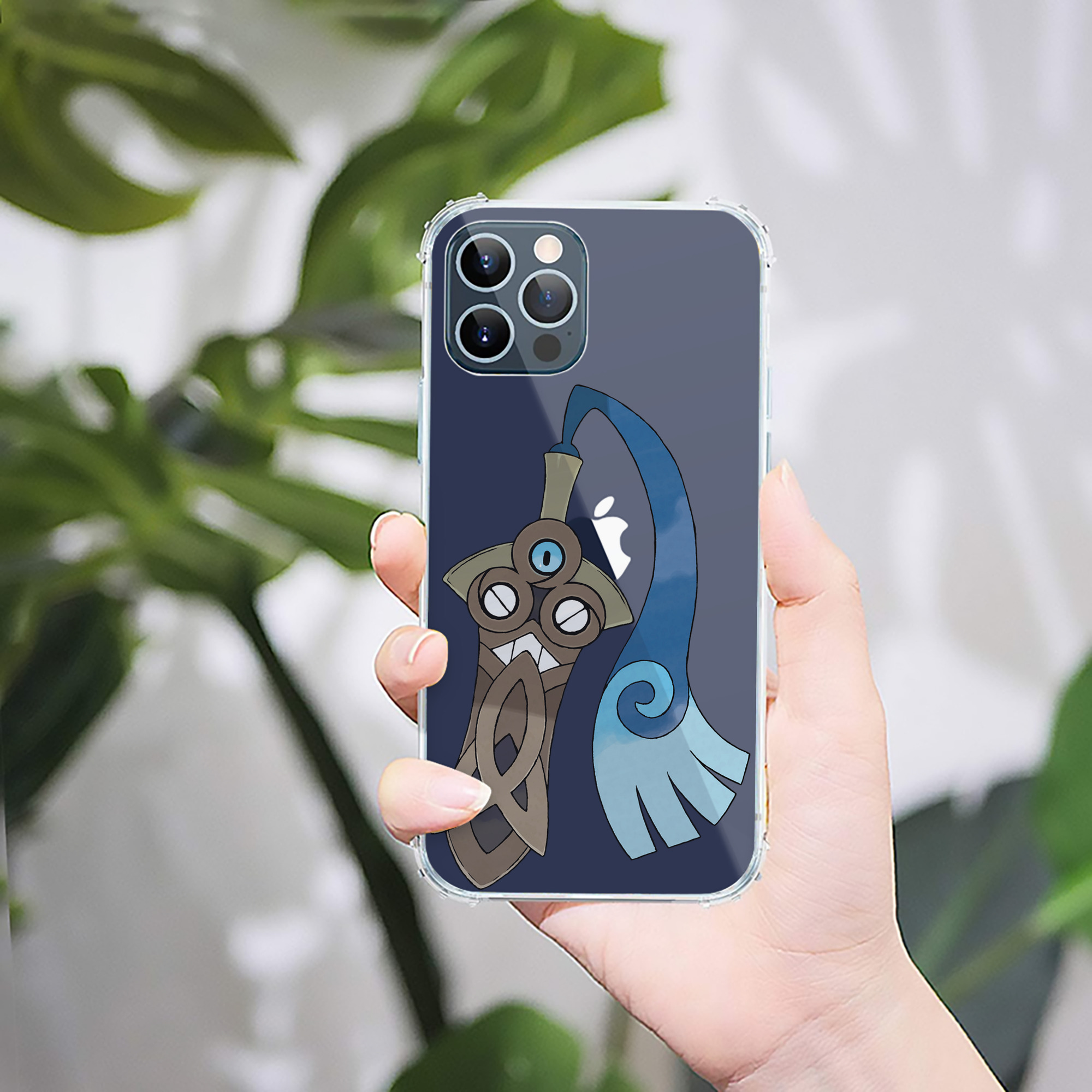（画像用） ポケットモンスター Pokémon 【iPhone 12シリーズ対応】透明スマホケース（クリアソフトケース）
